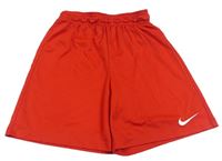 Červené funkční sportovní kraťasy Nike