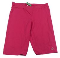 Růžové elastické kraťasy zn. Benetton