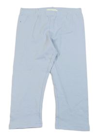 Světlemodré capri legíny H&M