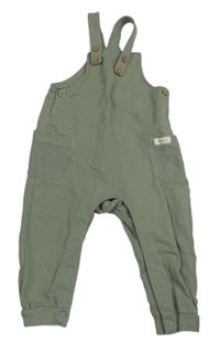 Khaki laclové tepláky - dinosaurus Newbie