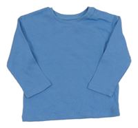 Modré vzorované triko M&S