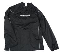 Černáý šusťáková sportovní bunda s logem Decathlon