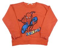 Červená mikina se Spider-manem M&S