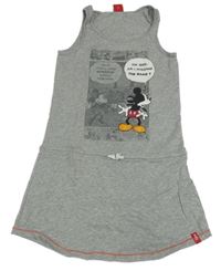 Šedá melírovaná tunika s Mickeym Esprit