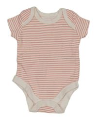 Růžovo-bílé pruhované body