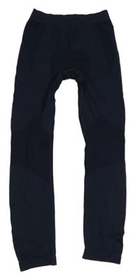 Tmavomodré thermo spodní kalhoty crivit