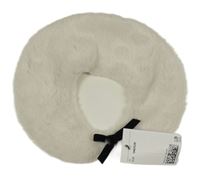 Nové - smetanová kožešinová pelerína s mašlí H&M