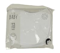 Nové - 10x - Bílý froté bryndák George