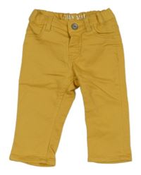 Okrové super soft teplákové rifle H&M