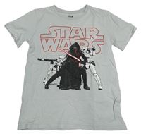 Světlešedé tričko se Star Wars