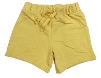 Žluté teplákové kraťasy Primark