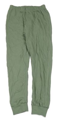 Khaki pyžamové kalhoty Matalan