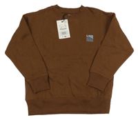 Nové - Hnědá mikina s nápisem Zara