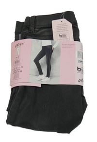 Nové - Tmavošedé džegíny s pruhem Alive