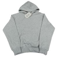 Nové - Světlešedá melírovaná mikina s kapucí H&M