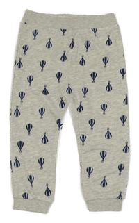 Světlešedé melírované tepláky s balóny Impidimpi