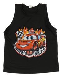 Černé tílko s Bleskem McQueenem