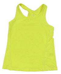 Neonově žlutý sportovní top H&M