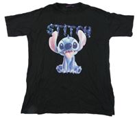 Černé tričko se Stitchem Disney
