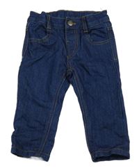 Tmavomodré skinny rifle C&A