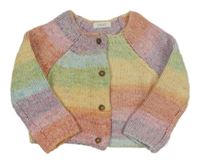 Barevný propínací svetr Next