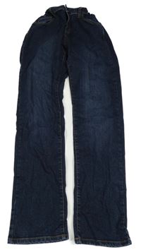 Tmavomodré skinny rifle C&A