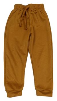 Hnědé lehké tepláky 