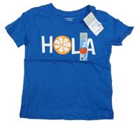 Nové - modré tričko s nápisem Primark