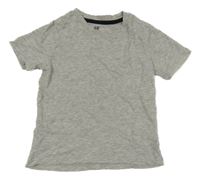 Šedé melírované tričko H&M