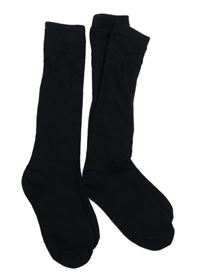 2x Černé podkolenky 