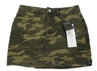 Nové - Army riflová sukně New Look