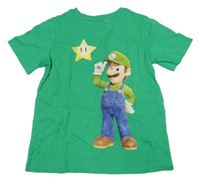 Zelené tričko s Luigim H&M