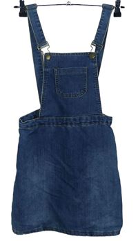 Dámské modré riflové laclové šaty 365Denim