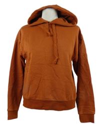 Dámská rezavá mikina s kapucí Jean Pascale 