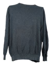 Pánský tmavomodrý melírovaný svetr Casa Moda 