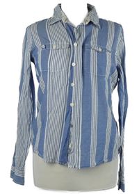 Dámská modro-bílá proužkovaná halenka Tommy Hilfiger