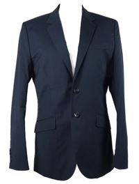 Pánské tmavomodré sako H&M