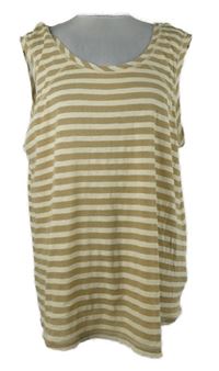Dámský béžovo-smetanový pruhovaný top Next 