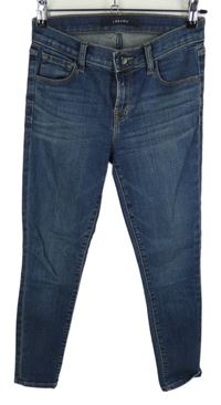 Dámské tmavomodré skinny rifle J Brand 