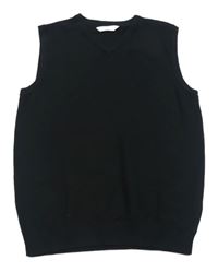 Černá pletená vesta M&S