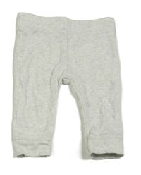 Světlešedé melírované lehké tepláky