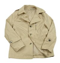 Béžová šusťáková jarní bunda 