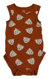 Hnědé body s levharty C&A