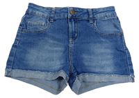 Modré riflové kraťasy Denim Co.