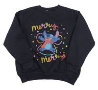 Černá mikina se Stitchem Disney