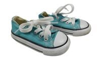 Modrozelené plátěnky Converse vel.20
