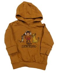 Hnědá mikina s Lvím králem a kapucí Next