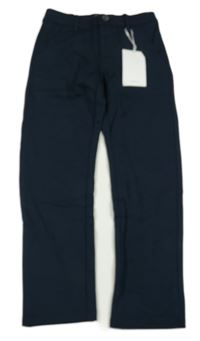 Nové - tmavomodré teplákové chino kalhoty name it.