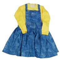 Kostým - Žluto-modré šaty - Mimoň