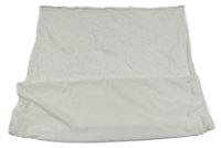 Bílá plyšová deka M&S